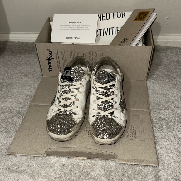 Golden Goose Classic Superstar w/ Glitter - Picture 2 of 9